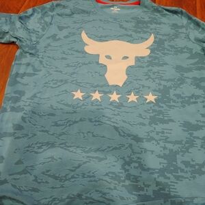 UA blue sand camo t-shirt